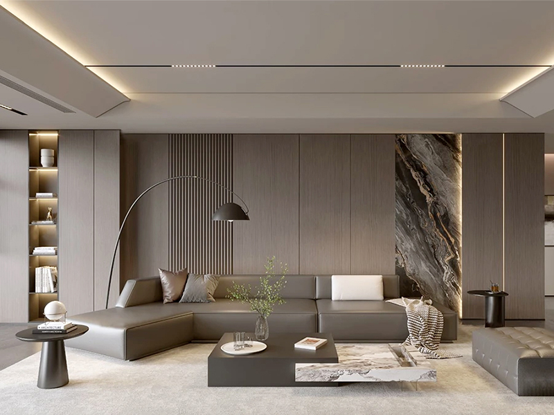 现代沙发背景墙